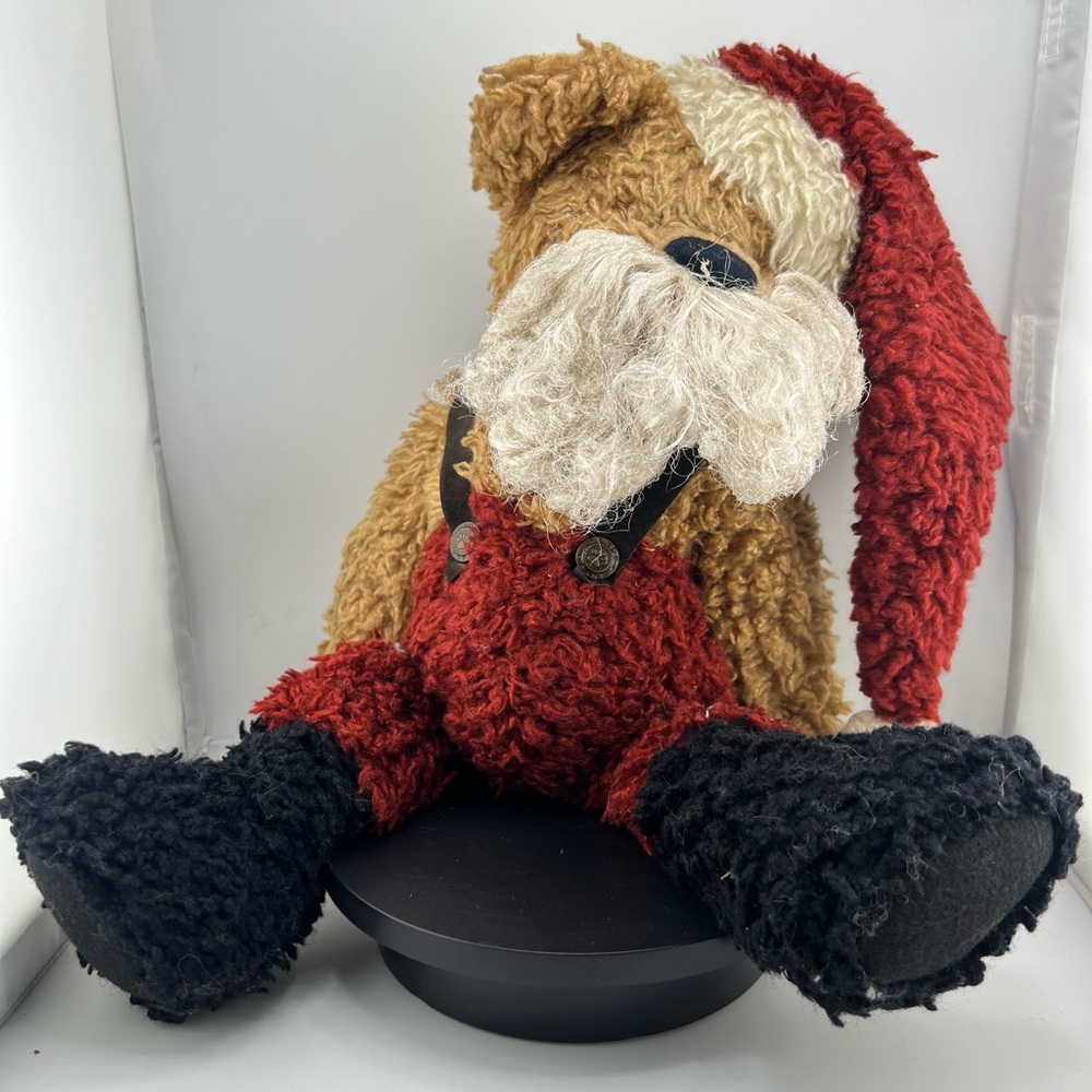 Christmas Boyds Bears “Father Kristmas” Santa Claus 16" Bear w/ Beard All Tags